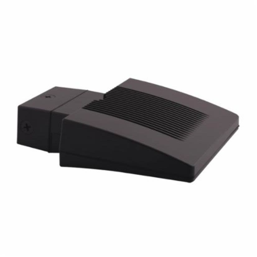 RAB WPLED26Y Wallpack,) LED Lamp, 29 W Fixture, 100 to 240/277 VAC, Bronze Housing